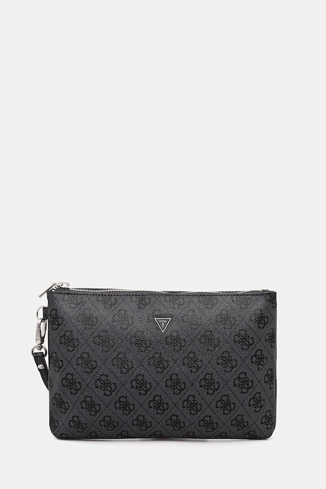 Malá taška Guess MILANO šedá farba, PMHULO P5238