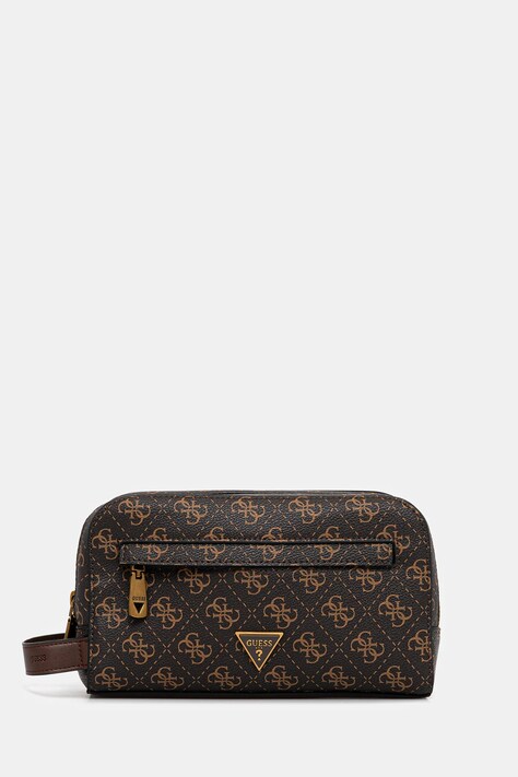 Guess kosmetyczka MILANO kolor brązowy PMMILO P5461
