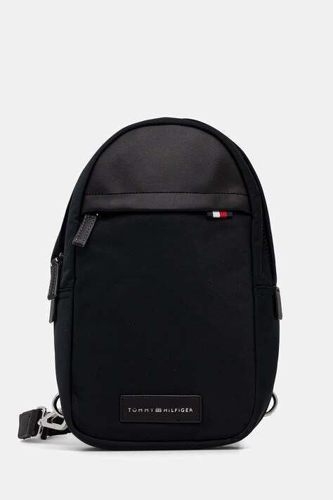Tommy Hilfiger saszetka kolor czarny AM0AM13622