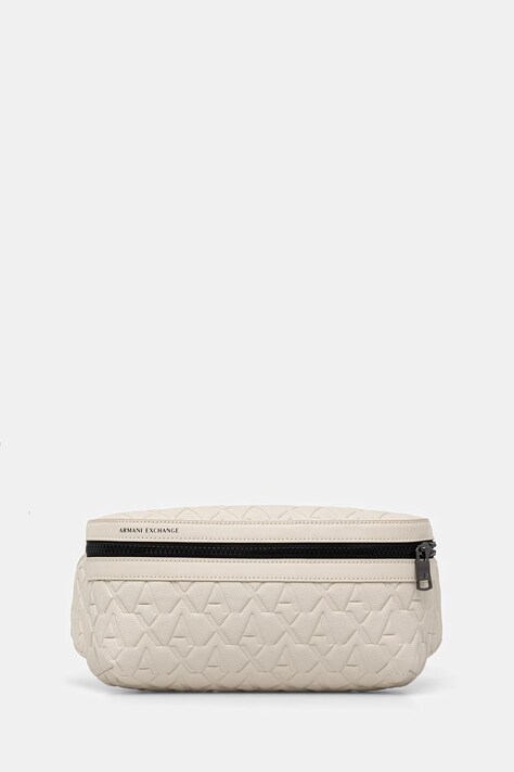 Armani Exchange torba oko struka za muškarce od imitacije kože bež XM000844 AF12133