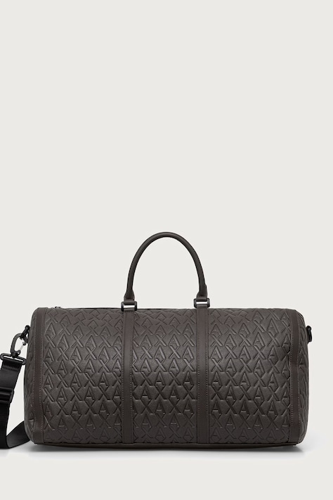 Armani Exchange пътна чанта мъжка от имитация на кожа кафява XM000845 AF12133
