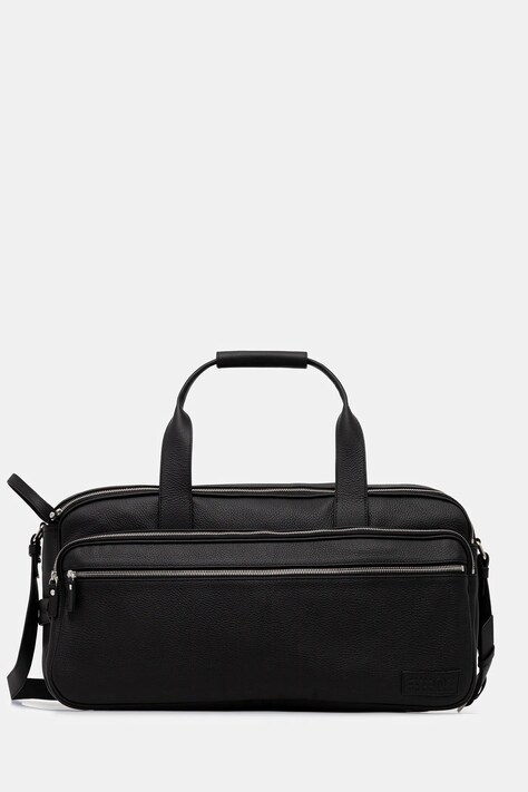 MM6 Maison Margiela torba skórzana kolor czarny SB6WI0006.P8326.T8013