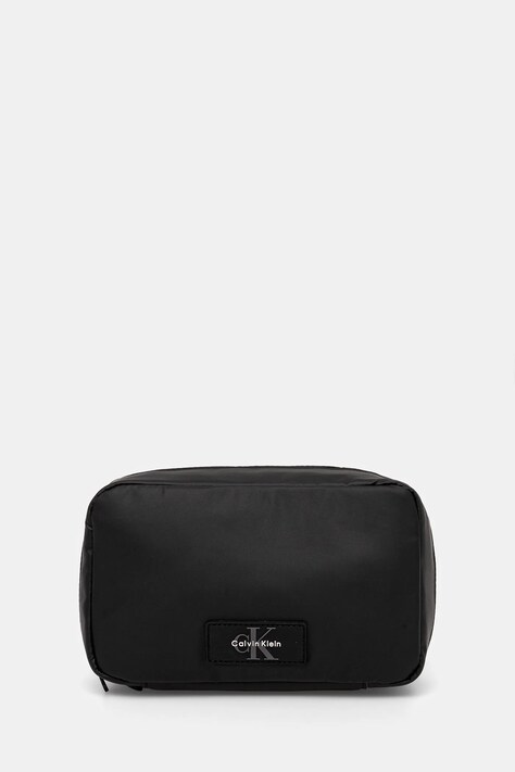 Νεσεσέρ καλλυντικών Calvin Klein χρώμα: μαύρο, LV04D1135G
