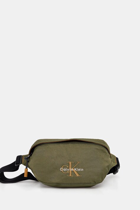 Τσάντα φάκελος Calvin Klein χρώμα: πράσινο, LV04D3116G