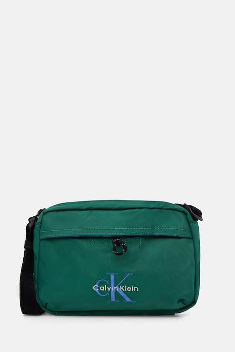 Calvin Klein taška cez rameno pánska zelená LV04D3117G