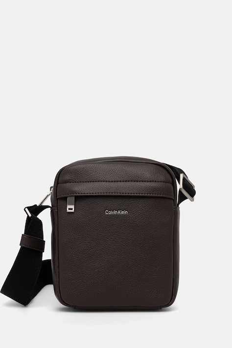 Calvin Klein mala torba za muškarce od imitacije kože smeđa LV04D3160G