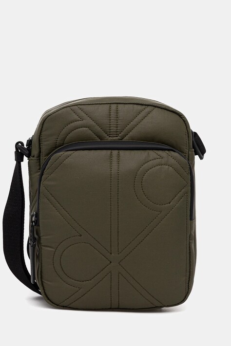 Torba Calvin Klein boja: zelena, LV04D3164G