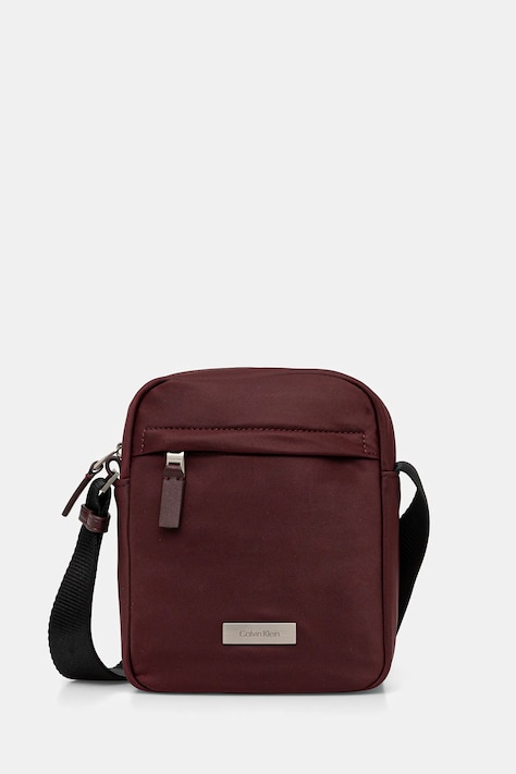 Сумка Calvin Klein колір бордовий LV04D3180G