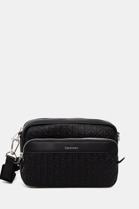 Calvin Klein saszetka kolor czarny LV04D3203G