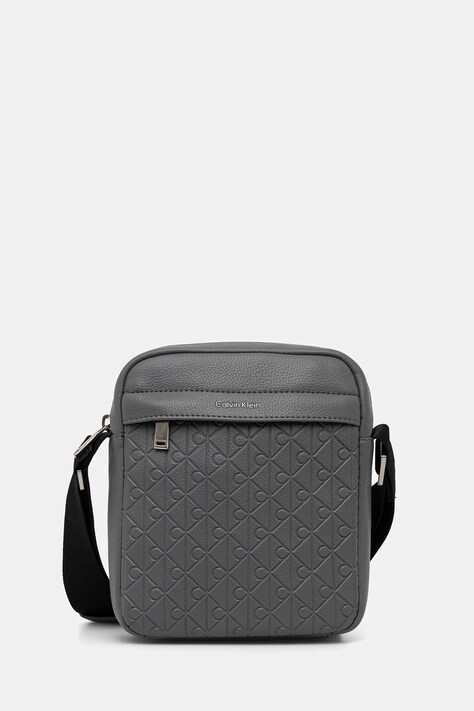 Calvin Klein saszetka kolor szary LV04D3204G