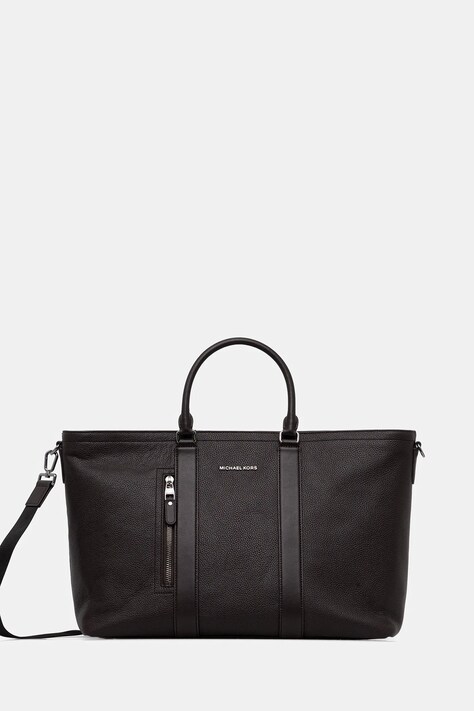 Michael Kors torba skórzana kolor brązowy 33F5LHDT4L