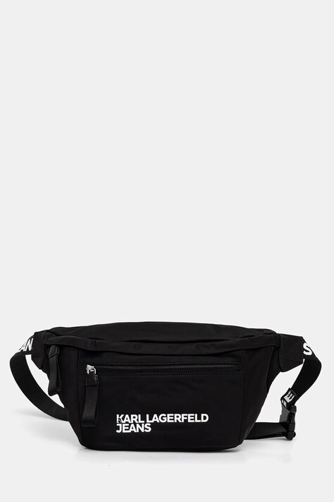 Karl Lagerfeld Jeans nerka kolor czarny A3M30295