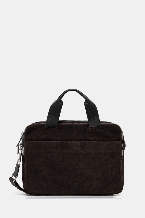 Marc O'Polo torba zamszowa kolor brązowy 5000007751