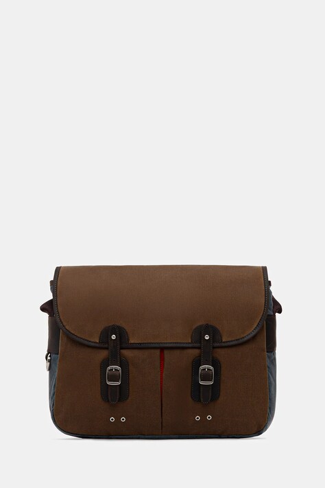 Barbour torba x Paul Smith Wax Tarras kolor brązowy UBA0761TA51