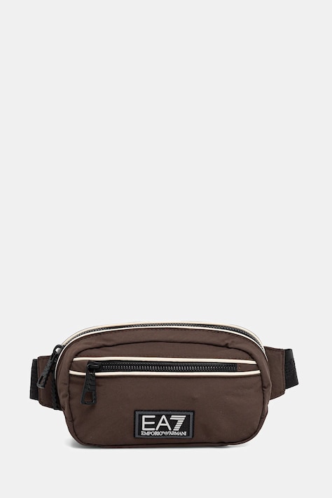 Ledvinka EA7 Emporio Armani hnědá barva, AF19755.7X000285