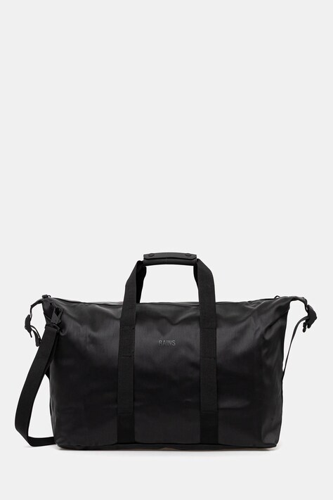 Rains geantă 14200 Hilo Weekend Bag culoarea negru, 14200