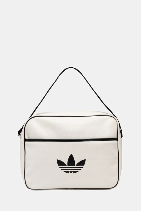 Τσάντα adidas Originals Airliner χρώμα: άσπρο, JX0253