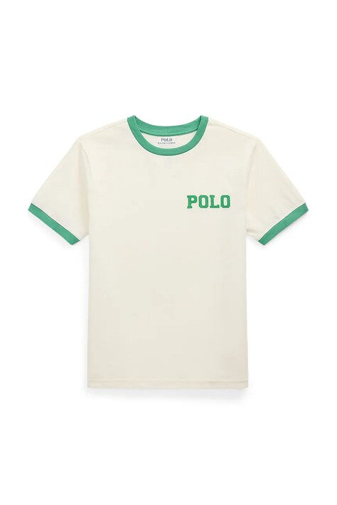 Tričko Polo Ralph Lauren bílá barva, 323971297002