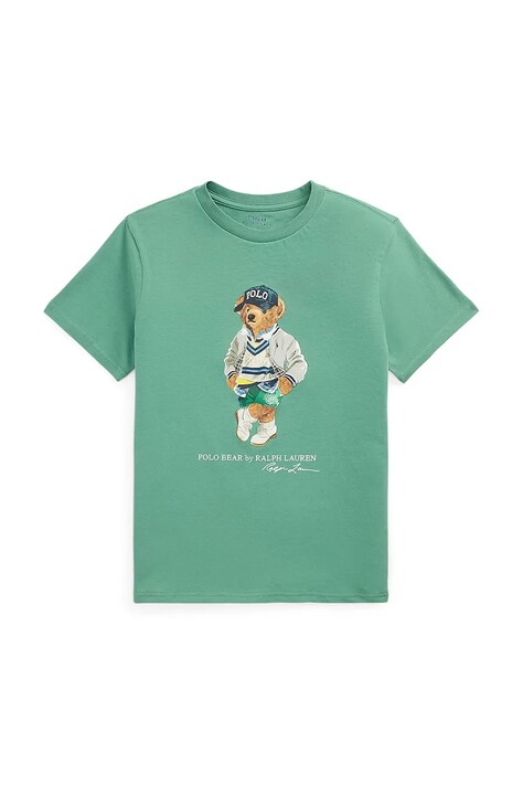 Polo Ralph Lauren tricou culoarea verde, 323973121001