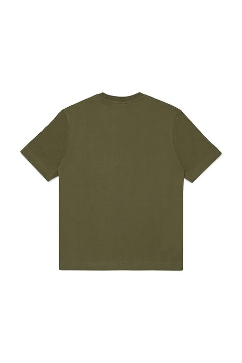 Дитяча бавовняна футболка Diesel TPATCH OVER T-SHIRT — фото 2