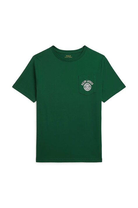 Μπλουζάκι Polo Ralph Lauren χρώμα: πράσινο, 323979452002