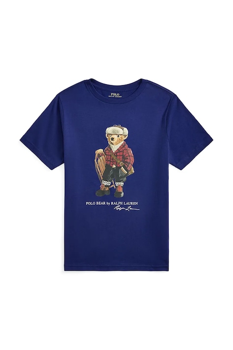 Polo Ralph Lauren t-shirt in cotone colore violetto 323981260001