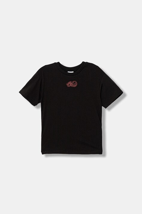 Puma t-shirt bawełniany PUMA X SONIC Relaxed Graphic Tee kolor czarny z nadrukiem 632381