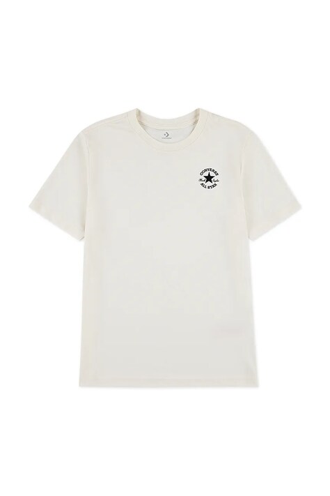Converse t-shirt kolor beżowy z nadrukiem 9CG709