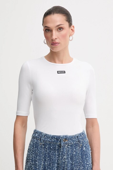 Rotate tricou culoarea alb, 114787400