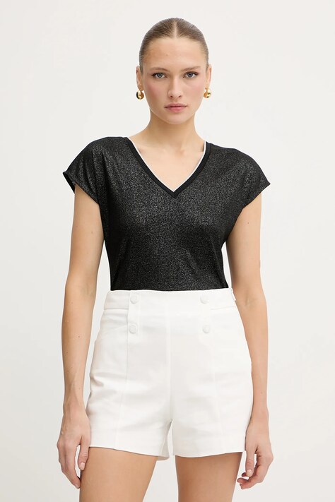 Morgan tricou culoarea negru, DAGA