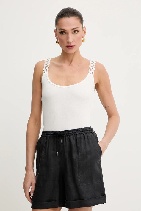 Morgan top culoarea alb, DOUBI