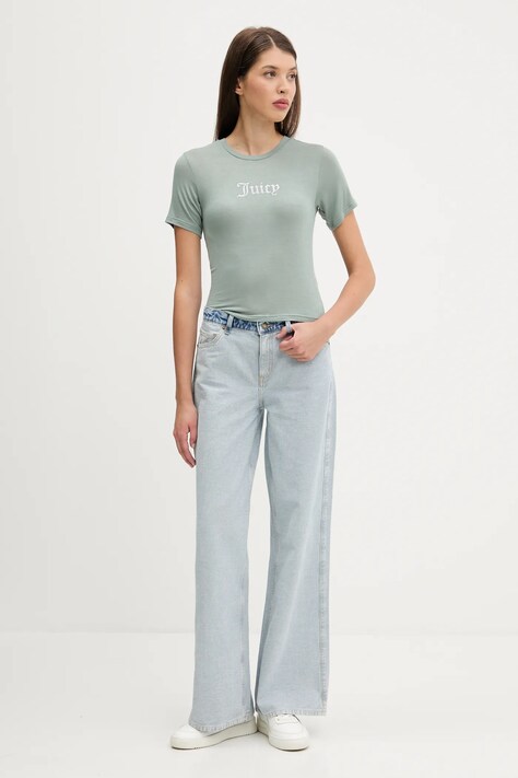 Футболка Juicy Couture SHEER FITTED TEE — фото 2