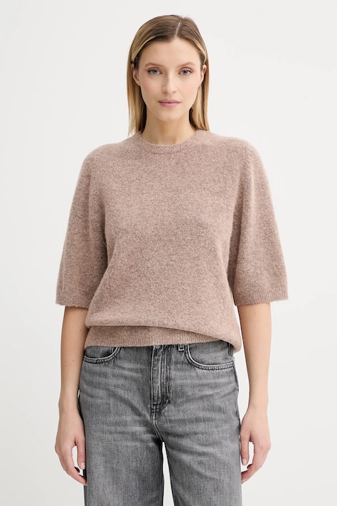 Gestuz gyapjú pulóver könnyű, narancssárga, 10909996