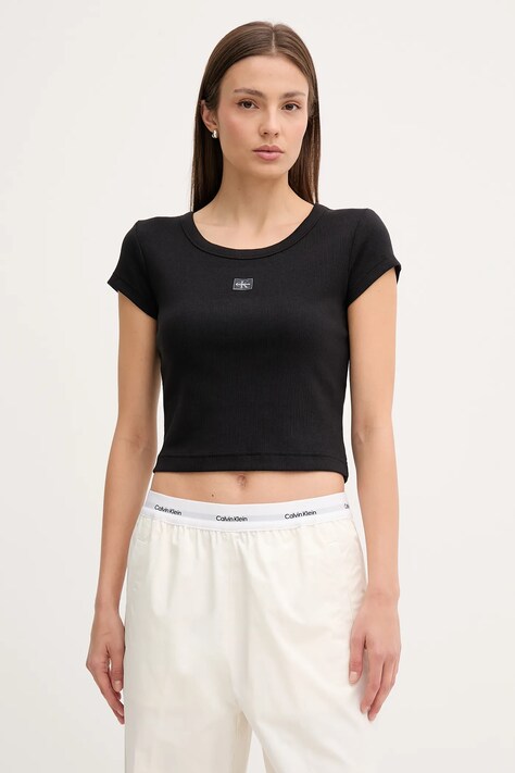 Футболка Calvin Klein Jeans цвет чёрный LV047C200G