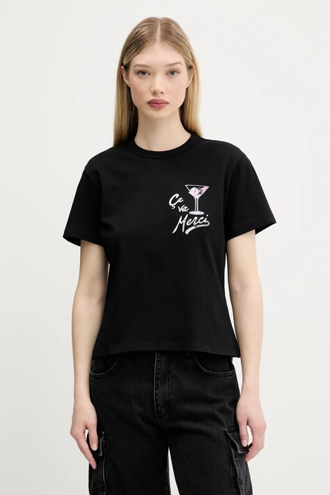 HUGO tricou din bumbac culoarea negru, 50544897