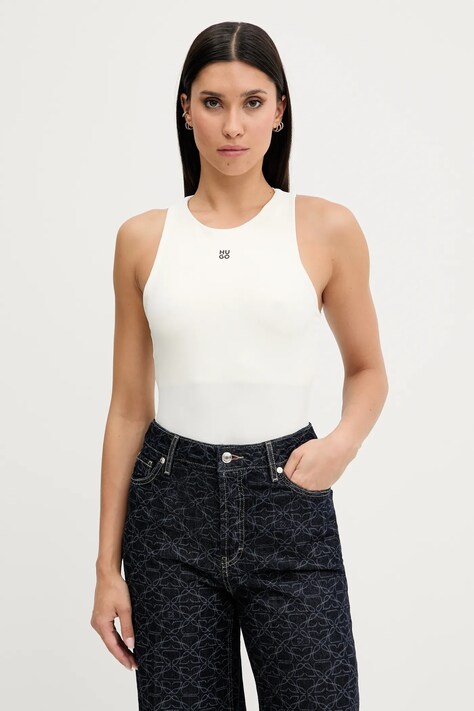 HUGO body culoarea bej, 50545196