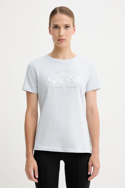 Бавовняна футболка Guess NINA V5YI12 J1314