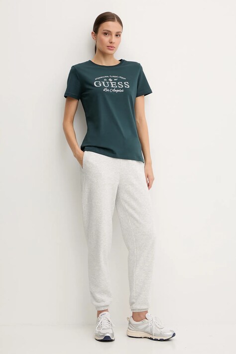 Футболка Guess MARINA — AW25-TSD07G, зелений — фото 2