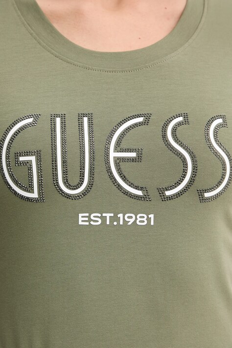 Футболка Guess — AW25-TSD07U, зелений — фото 5