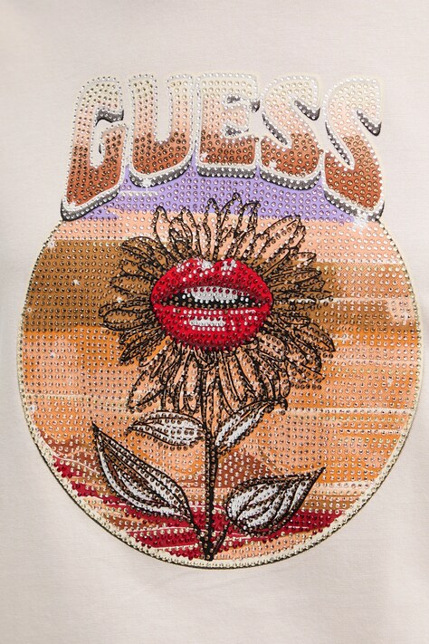 Бавовняна футболка Guess — фото 5