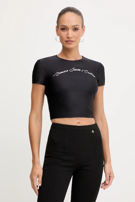 Футболка Versace Jeans Couture цвет чёрный 79HAH6A2 N0008