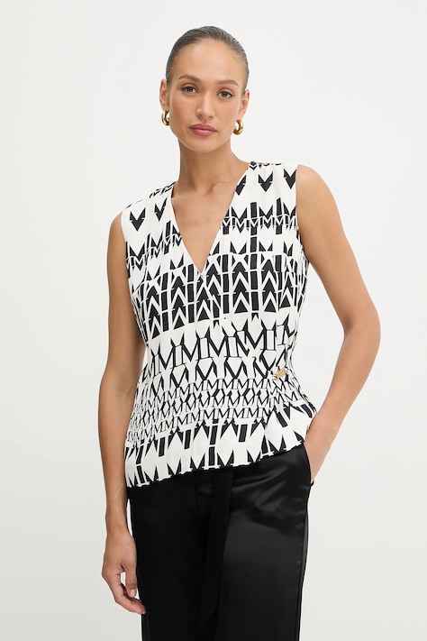 Marciano Guess bluzka BRITNEY damska kolor biały wzorzysta 5YGH09 7352A