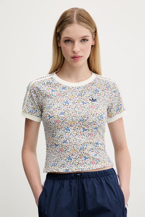 adidas Originals t-shirt Liberty damski kolor biały JW5199