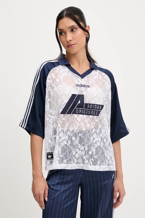 adidas Originals polo Jersey damski kolor biały KD2275