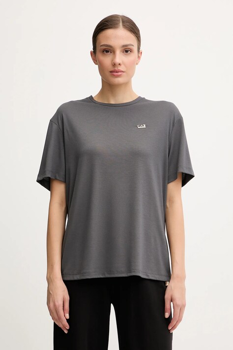 EA7 Emporio Armani t-shirt damski kolor szary AF13919.7W000189