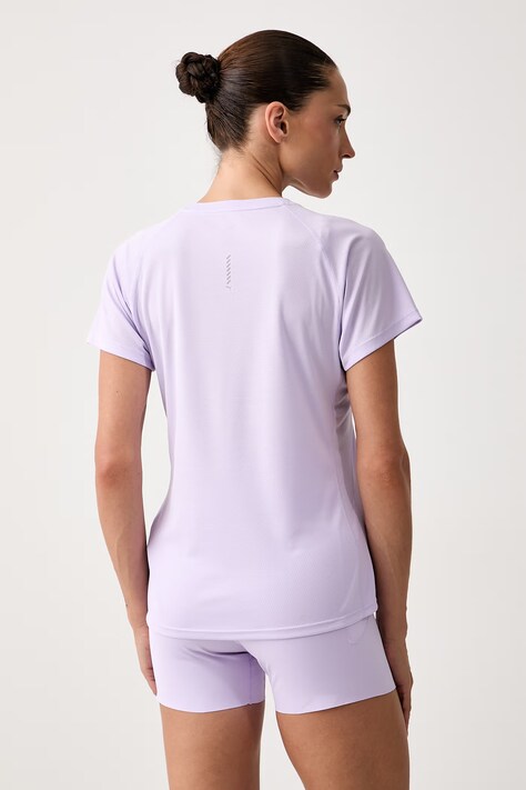 Puma t-shirt γυμναστικής γυναικείο Run Velocity μωβ 526578