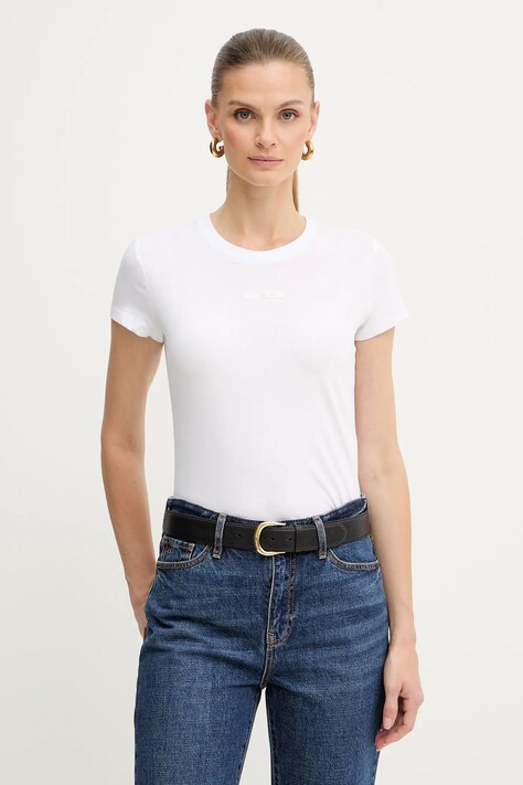 Хлопковая футболка Armani Exchange цвет белый XW001369 AF10356