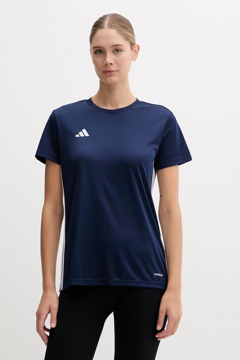 Športna kratka majica adidas Performance Tabela 23 ženska, mornarsko modra barva, H44531
