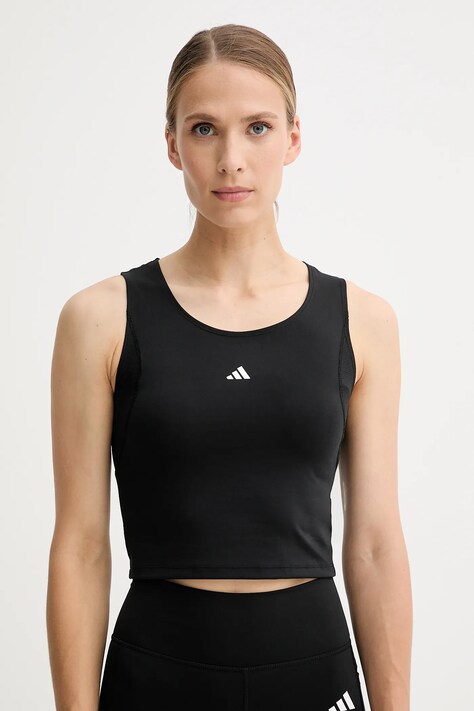 Топ для тренувань adidas Performance Techfit колір чорний IK7921