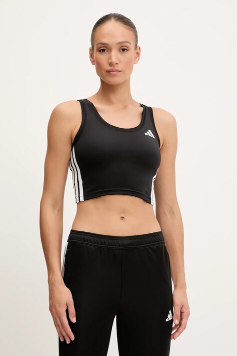 Tréninkový top adidas Performance Train Essentials černá barva, JF8915